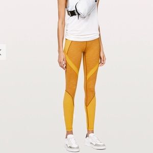 Yellow Lululemon Leggings